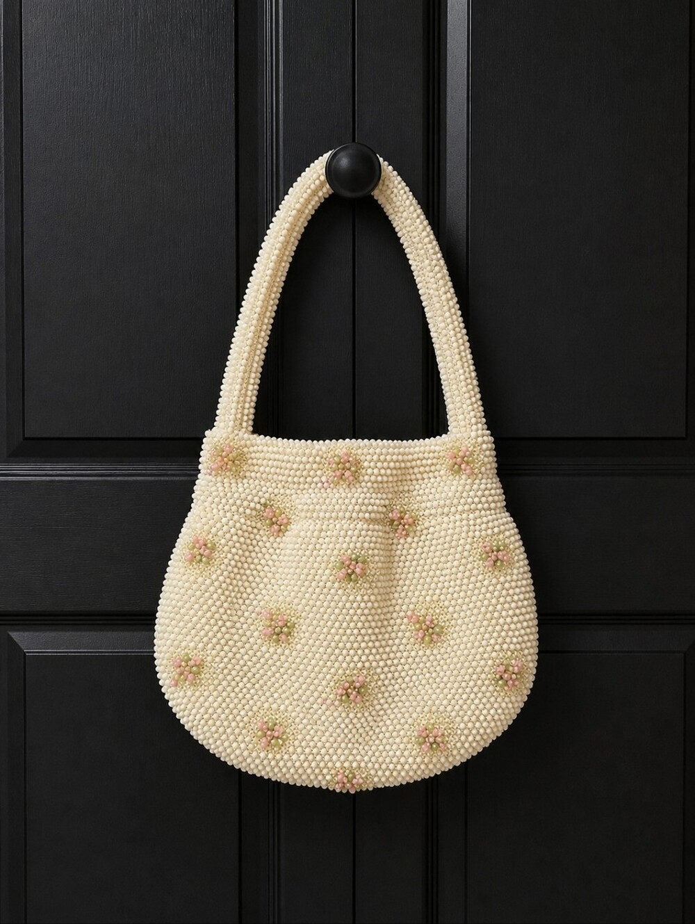 CORDE BEAD Vintage Style Beaded Handbag. NWOT
